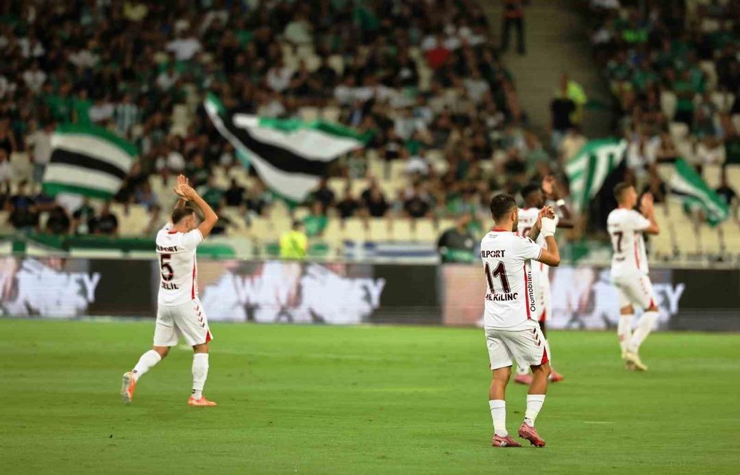 Temsilcimiz Samsunsport, Yunanistan'da Panathinaikos'u yendi! Tur şansını intikam almak için bıraktı ... 2