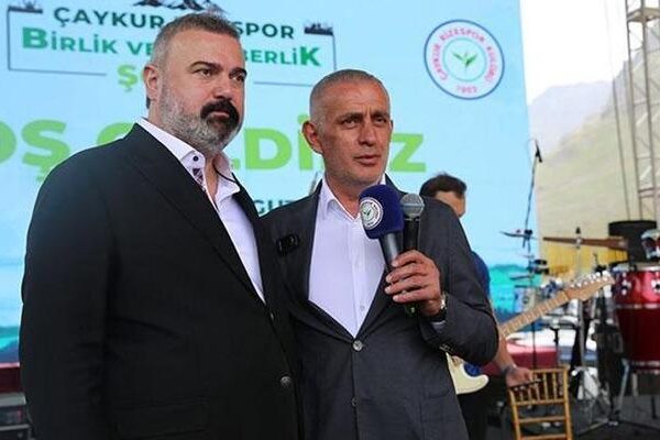 TFF Obrahim Hacıosmanlu Başkanı Çaykur Rizero birimine katıldı ve birlikte ziyafet “