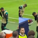 Rams Park’ta Muhammed Salah’ın zor anları! Isınması için bir kenara bıraktığı anda, dayanamadı ve banka gitti –