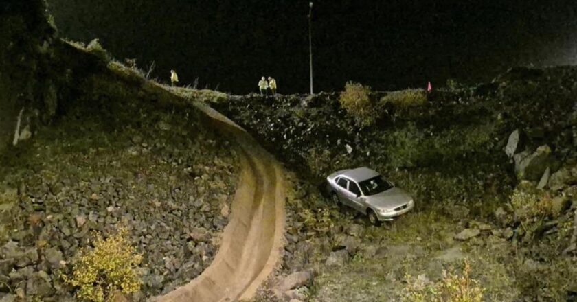 Yer: Bartın! Otomobil viyadükten uçtu: 1 yaralı