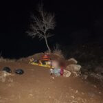 Domuz avında vurulan genç kayalıklara yuvarlandı