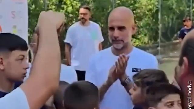 Guardiola’dan Filistinli çocuklara anlamlı destek 🇵🇸